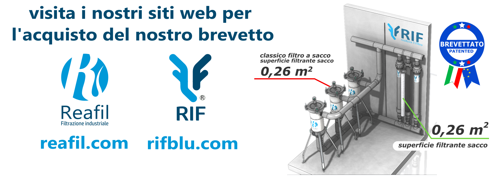 RLA75 CARTUCCIA FILTRO / RETE DI NYLON LAVABILE - Reafil S.r.l.